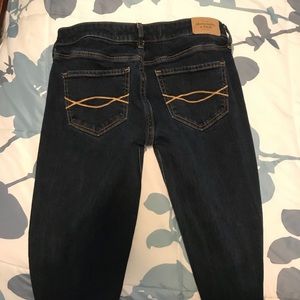 Abercrombie and Fitch Dark Skinny Jeans